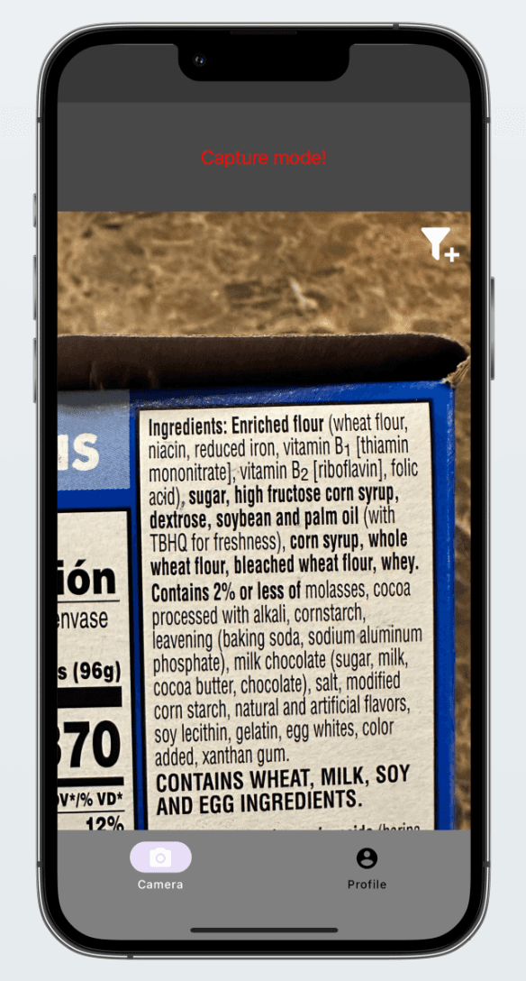 PhosFilter App Screenshot